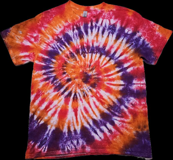 Sunset Swirl Hand Dyed Tee