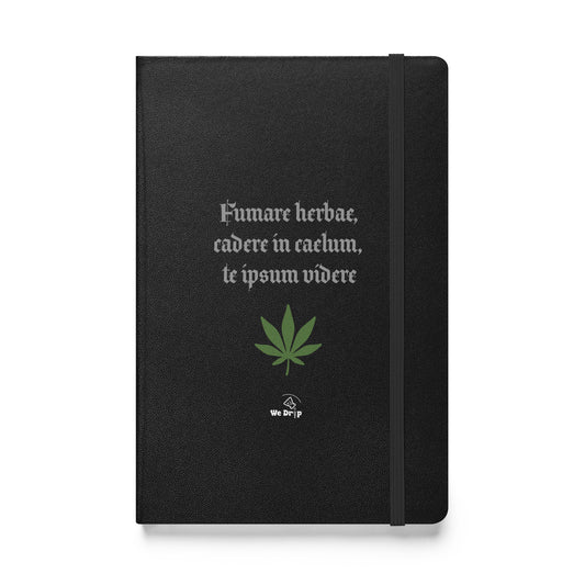 Hardcover Bound Latin Leaf Notebook